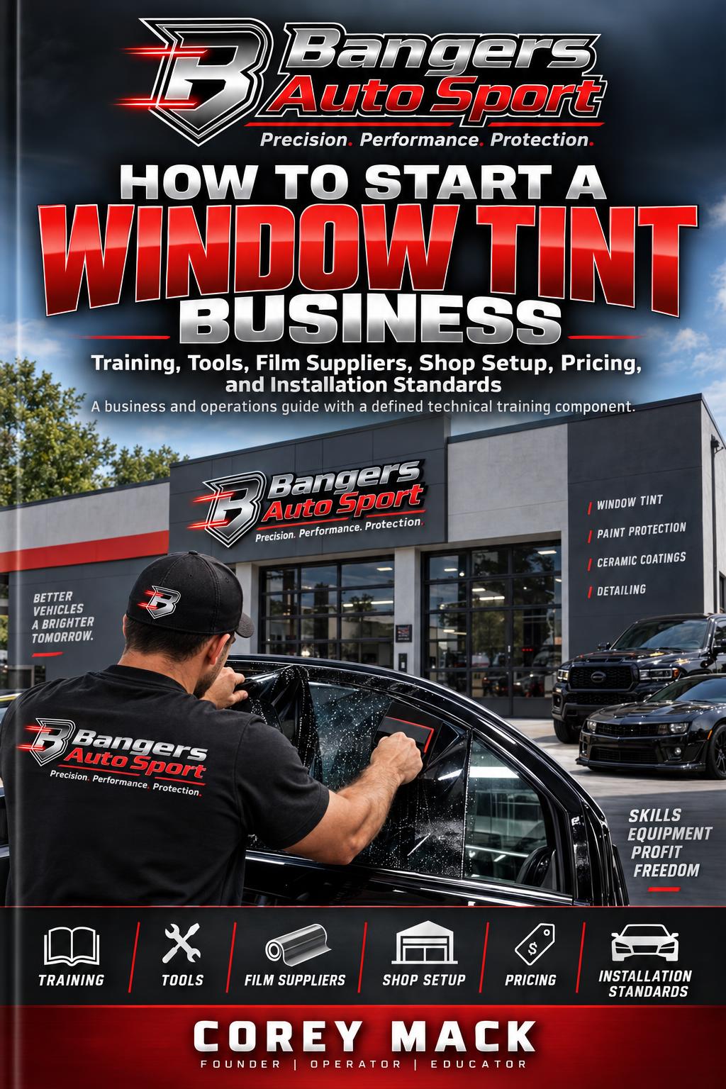 How to Start a Window Tint Business book cover